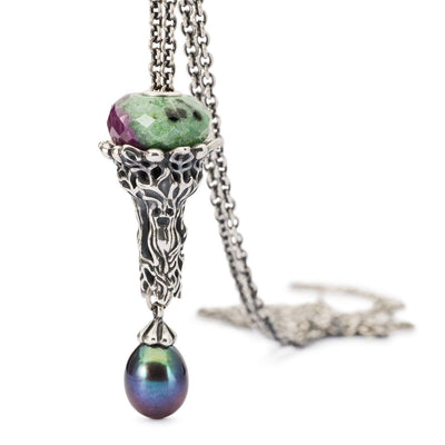 Rubin Zoisit Bead - Trollbeads Ékszerek Magyarország