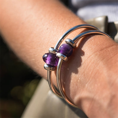 Round Amethyst Bead