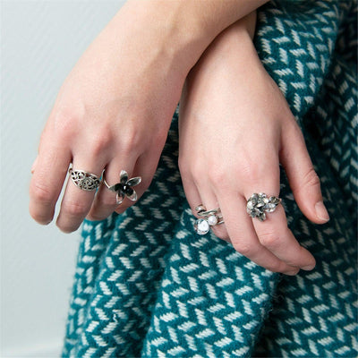 Vénuszvirág Gyűrű - Trollbeads Ékszerek Magyarország