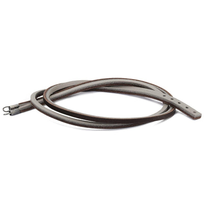 Bőr karkötő barna/szürke - Trollbeads Ékszerek Magyarország