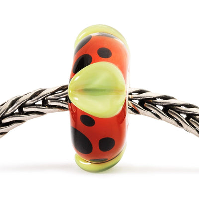 Piros Pettyes Pod Bead - Trollbeads Ékszerek Magyarország