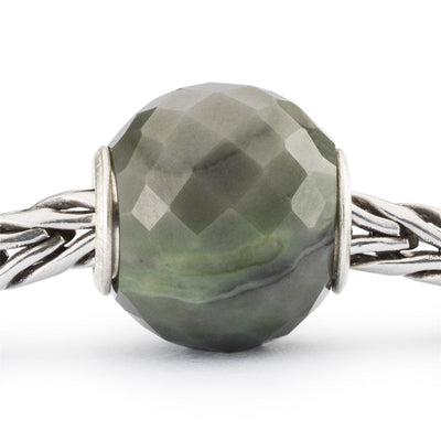 Kerek Zöld Fazettált Kalcit Bead - Trollbeads Ékszerek Magyarország