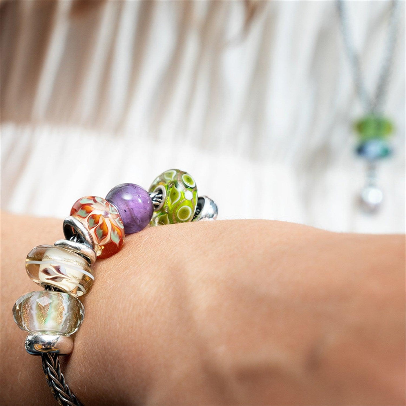 Tigrisliliom Bead - Trollbeads Ékszerek Magyarország